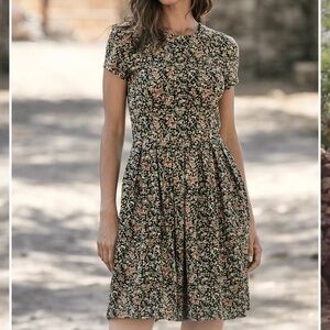 PERUVIAN CONNECTION Creeping Thyme Dress Size Medium
